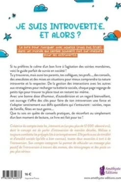 Je suis introverti.e, et alors ? Guide de survie en société, Mélissa Manacorda