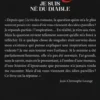 Je suis né du diable, Jean-Christophe Grangé