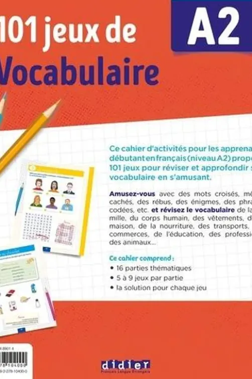 101 jeux de FLE A2, Pierre-Yves Roux
