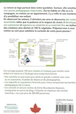 100 jeux pour éveiller son enfant à la nature, Soline Bourdeverre-Veyssiere