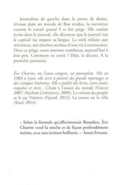 Journal intime du capitalisme, Eve Charrin