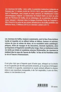 Journaux, Franz Kafka