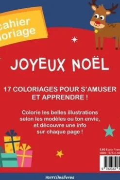 Joyeux Noël. 17 coloriages pour s'amuser et apprendre !, Carotte et compagnie
