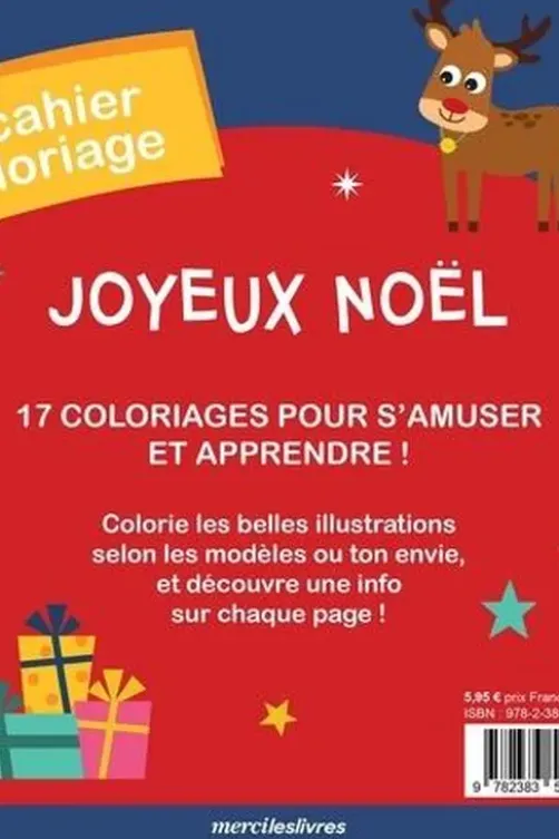Joyeux Noël. 17 coloriages pour s'amuser et apprendre !, Carotte et compagnie