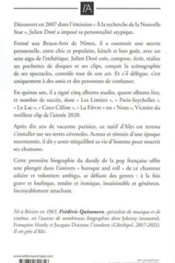 Julien Doré. A fleur de pop, Frédéric Quinonero