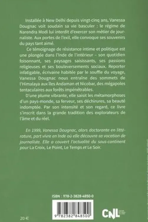 Jungles. Mon odyssée en Inde, Vanessa Dougnac