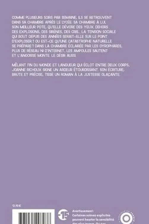 Juste avant que, Joanne Richoux