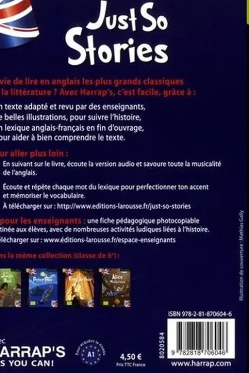 Just So Stories. Edition en anglais, Anna Culleton