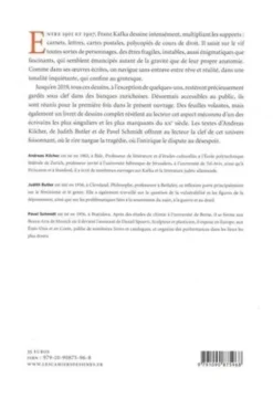 Kafka. Les dessins, Andreas Benjamin Kilcher