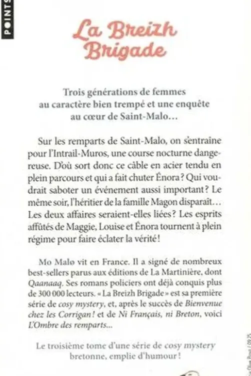La Breizh Brigade Tome 3 : L'ombre des remparts, Mo Malo
