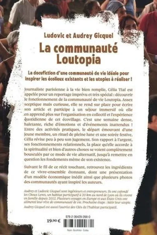 La communauté Loutopia. Ecofiction prémonitoire, Audrey Gicquel