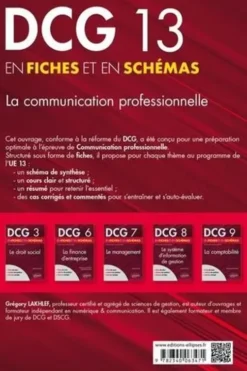 La communication professionnelle en fiches et en schémas DCG 13, Grégory Lakhlef