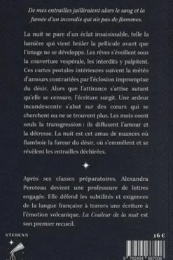 La couleur de la nuit, Alexandra Peroteau