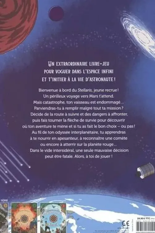 La fantastique aventure du vaisseau spatial. Fais tourner la flèche qui décidera de ton destin, Giles Sparrow