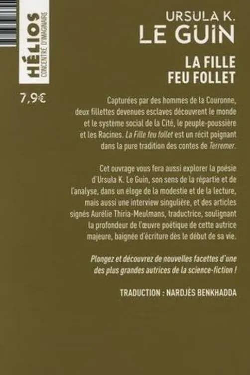 La fille feu follet, Ursula K Le Guin
