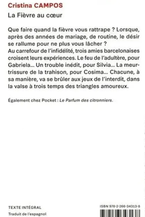 La fièvre au coeur, Cristina Campos