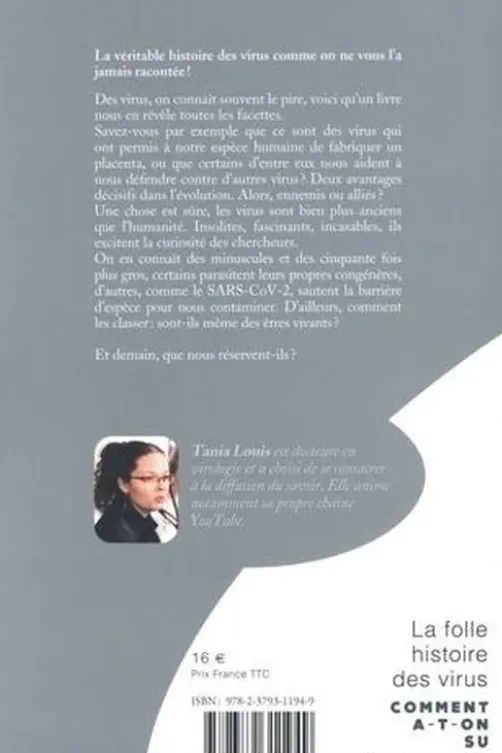 La folle histoire des virus, Tania Louis