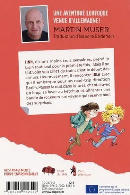 La folle évasion de Finn et Iola, Martin Muser