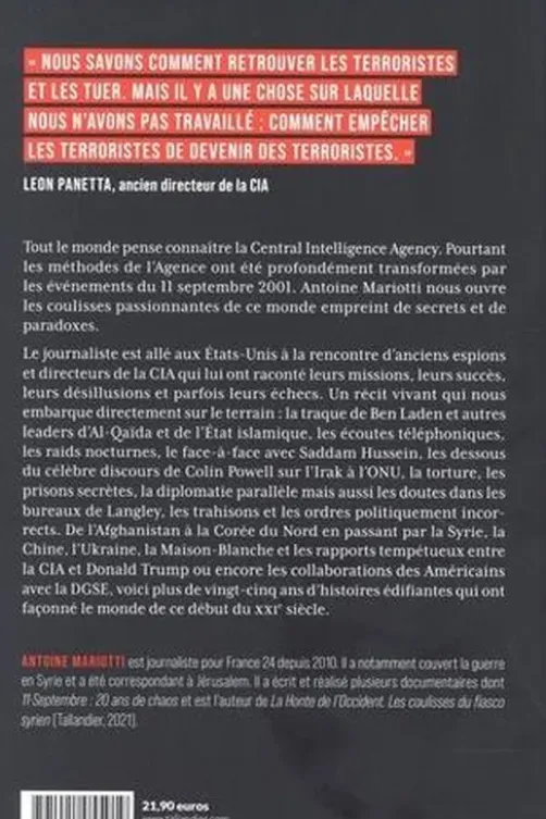 L'agence. Histoires secrètes de la CIA, Antoine Mariotti