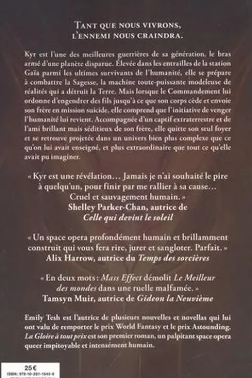 La Gloire à tout prix, Emily Tesh