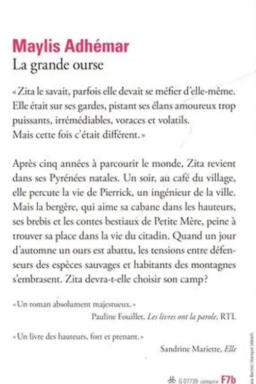 La grande ourse, Maylis Adhémar