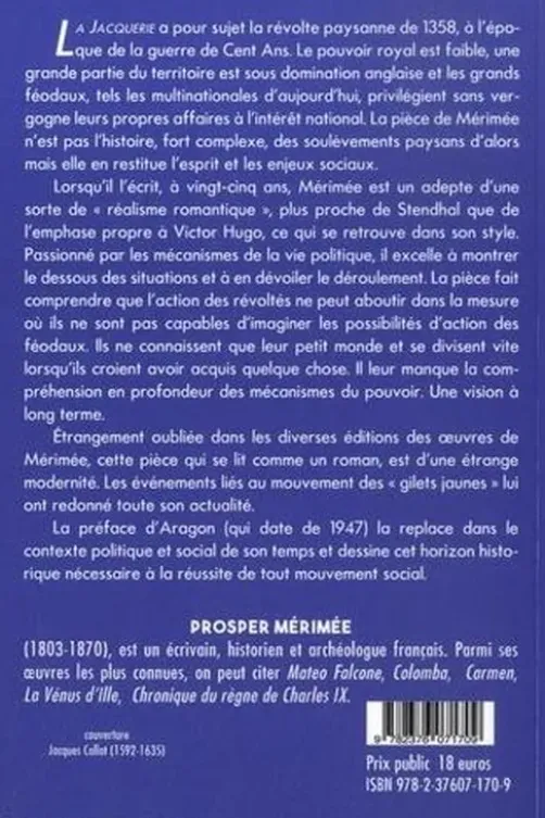 La Jacquerie, Prosper Mérimée
