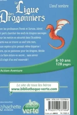 La ligue des dragonniers Tome 2 : L'oeuf sombre, Adrien Tomas