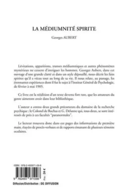 La Médiumnité spirite, Georges Aubert