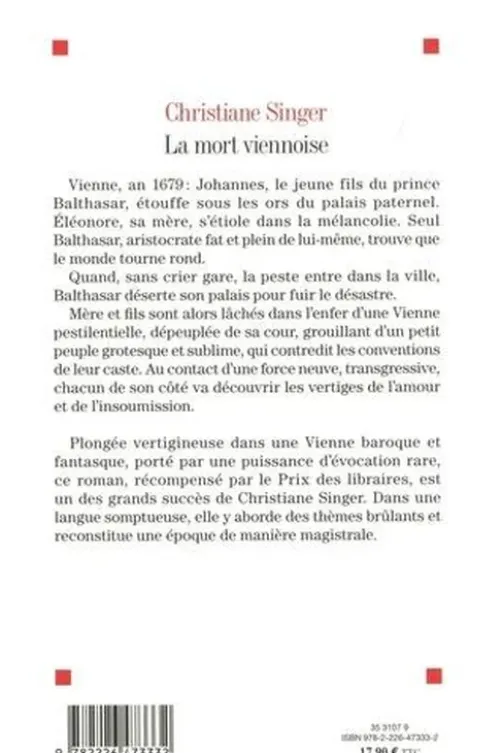 La mort viennoise, Christiane Singer