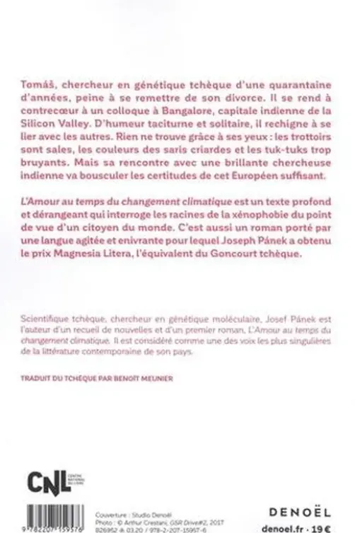 L'amour au temps du changement climatique, Josef Panek