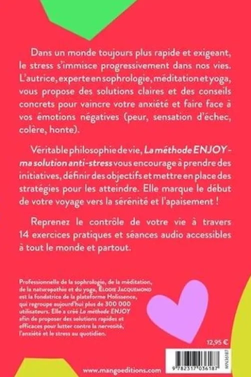 La méthode ENJOY. Ma solution anti-stress, Elodie Jacquemond