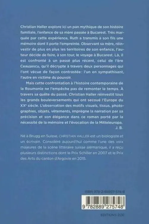 La musique engloutie, Christian Haller