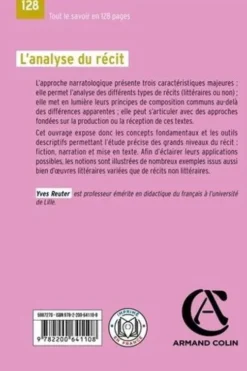 L'analyse du récit. 3e édition, Yves Reuter