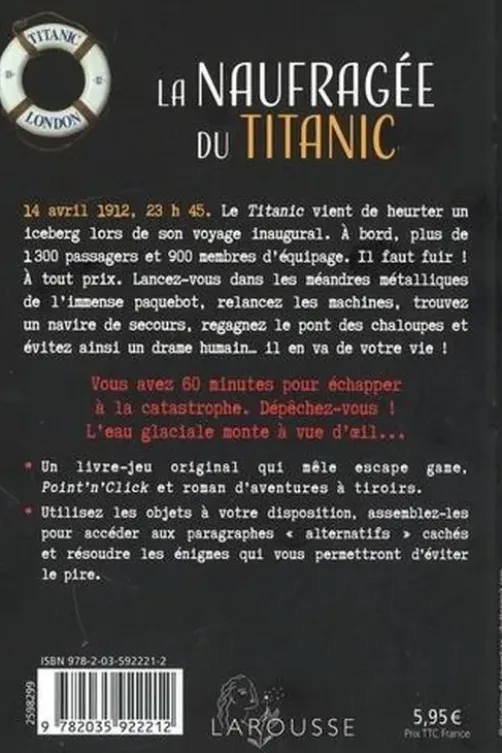 La naufragée du Titanic, Nicolas Trenti