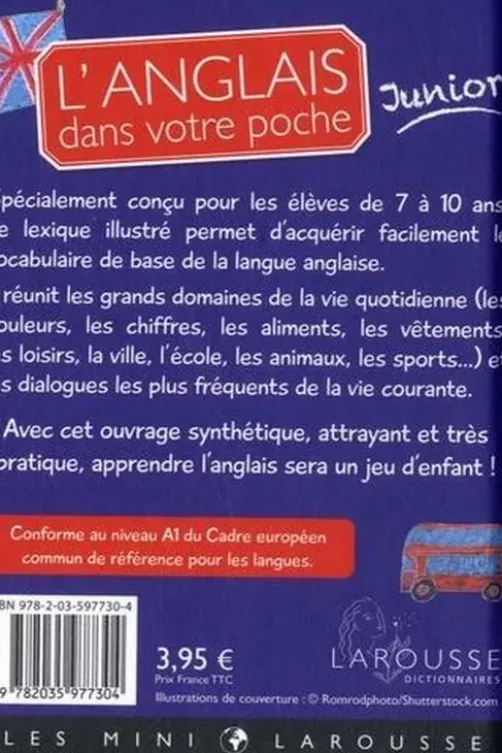 L'anglais dans votre poche. Junior, Larousse
