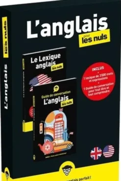 L'anglais pour les nuls. Coffret en 2 volumes : Le lexique anglais pour les nuls ; Guide de conversation, Gail Brenner
