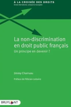 La non-discrimination en droit public français, Jimmy Charruau