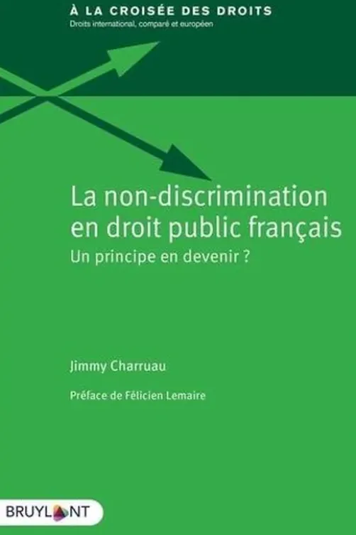 La non-discrimination en droit public français, Jimmy Charruau