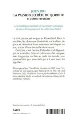 La Passion secrète de Fjordur et autres racontars, Jørn Riel