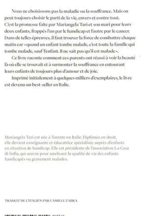 La petite fille de la lune, Mariangela Tarì