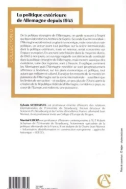 La politique extérieure de l'Allemagne depuis 1945. La puissance retrouvée, Sylvain Schirmann