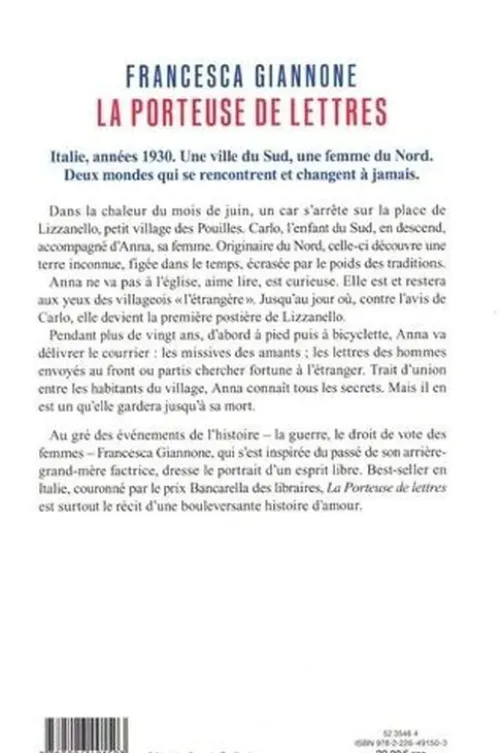 La porteuse de lettres, Francesca Giannone