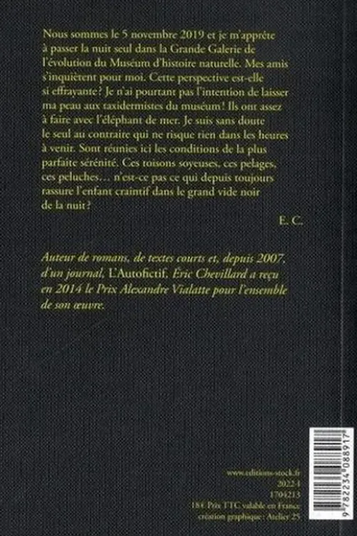 L'Arche Titanic, Eric Chevillard