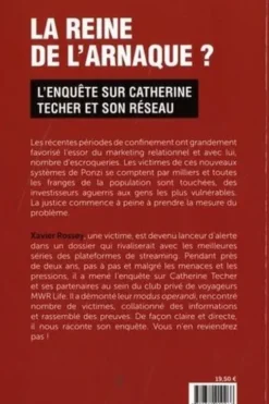 La reine de l'arnaque ? L’enquête sur Catherine Techer et son réseau, Xavier Rossey