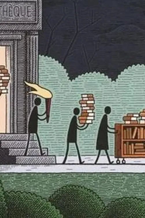 La revanche des bibliothécaires, Tom Gauld