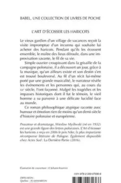 L'art d'écosser les haricots, Wieslaw Mysliwski