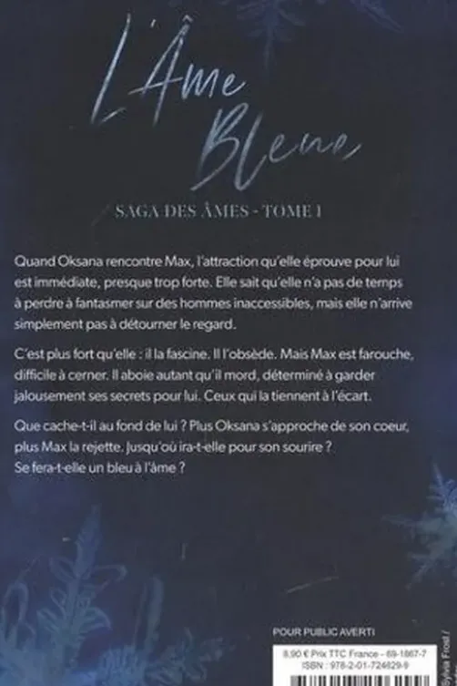 La saga des âmes : L'âme bleue. Tome 1, Océane Ghanem