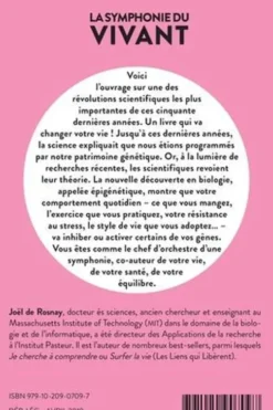 La symphonie du vivant. Comment l'épigénétique va changer votre vie, Joël de Rosnay
