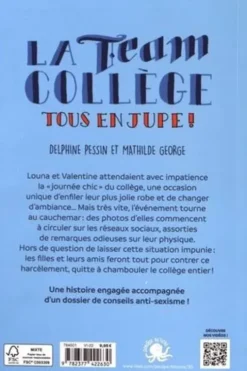 La Team Collège : Tous en jupe !, Delphine Pessin