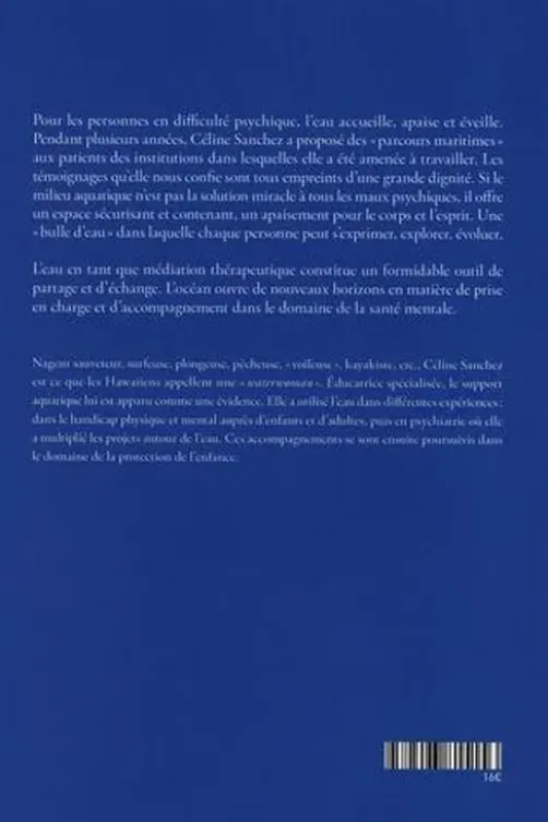 La thérapie bleue. Eau et santé mentale, Céline Sanchez